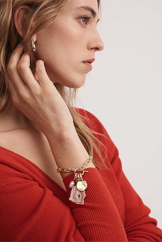 Charm Bracelet - Soft Gold