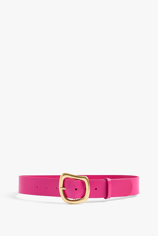 Organic Waist Belt - Dahlia Pink