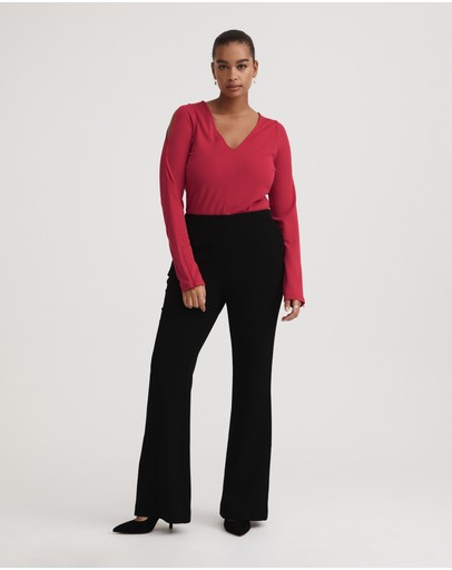 Witchery Split Sleeve Drape Top