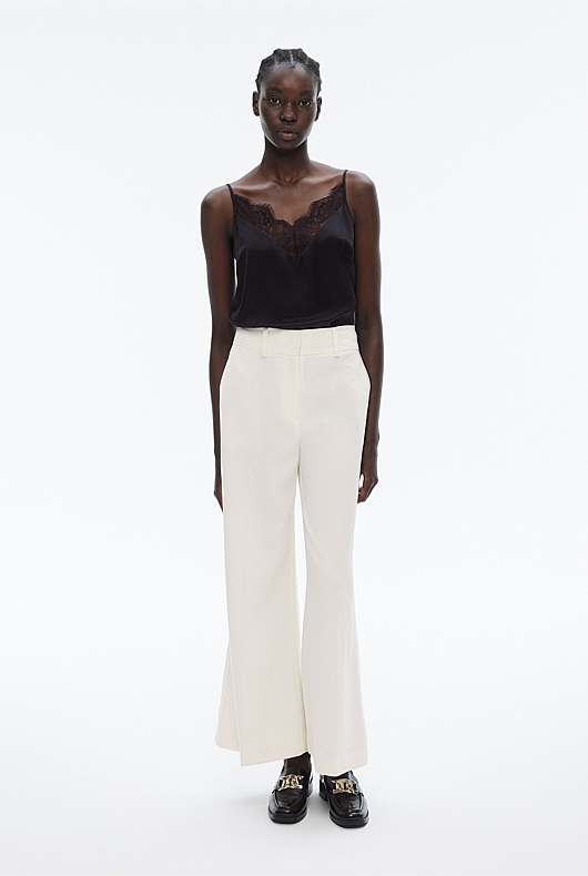Classic Wide Leg Pant - Marshmallow