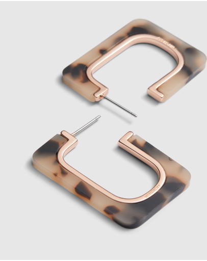 Witchery Geo Acetate Hoops