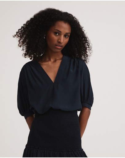 Witchery Yoke Shoulder Blouse