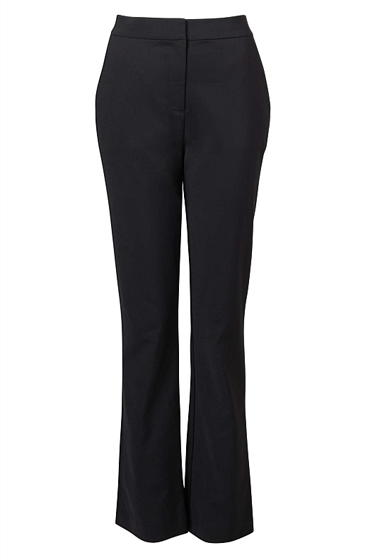 High Rise Slim Pant - Black