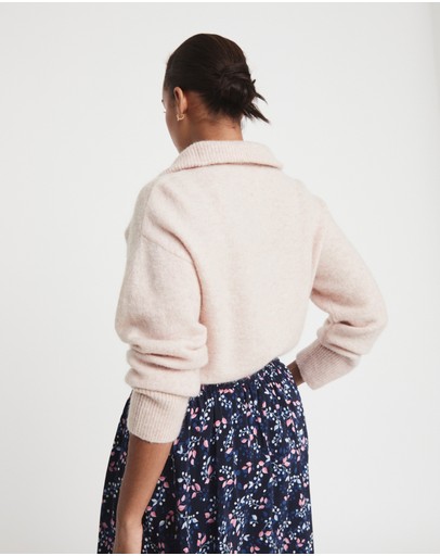 Witchery Lofty Zip Knit