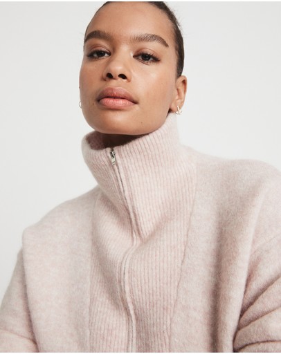 Witchery Lofty Zip Knit