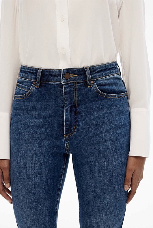 7/8 Skinny Jean - Indigo