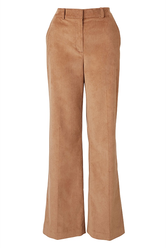 Cotton Cord Trouser - Camel