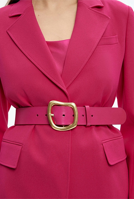 Organic Waist Belt - Dahlia Pink