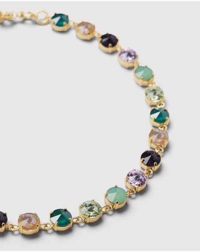 Witchery Round Crystal Necklace