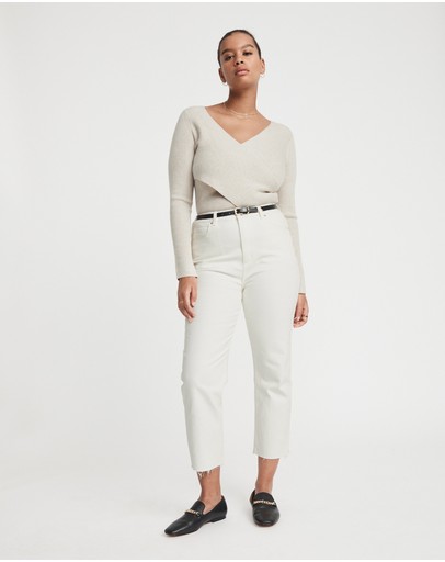 Witchery Wrap Front Knit