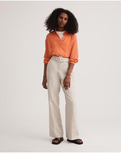 Witchery Relaxed Silk Shirt