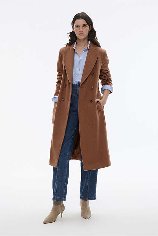 Yoke Front Tapered Jean - Indigo