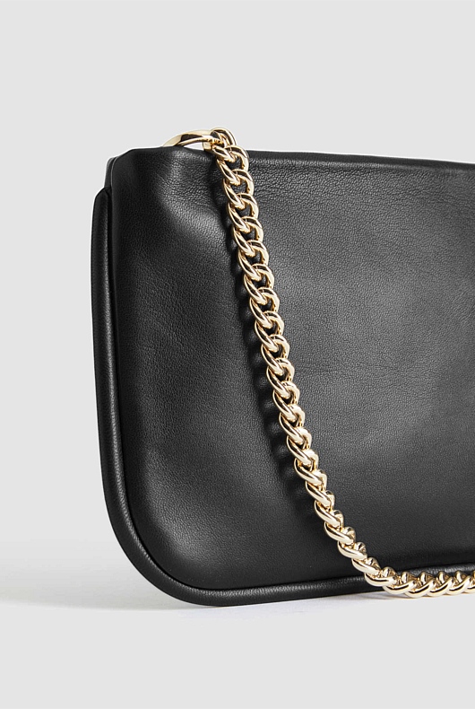 Soft Leather Sling - Black