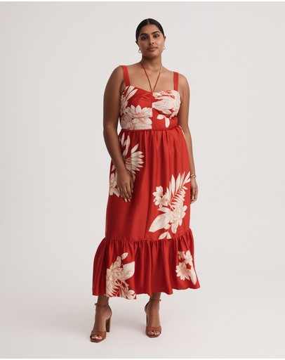 Witchery Lotus Tiered Maxi Dress