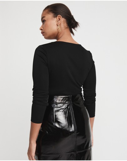 Witchery Knot Front Top