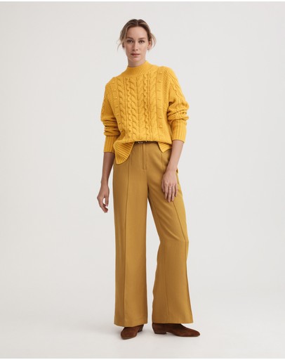 Witchery Split Cable Knit