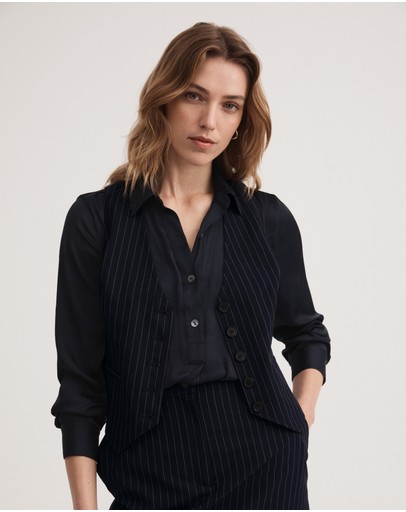Witchery Pinstripe Waistcoat