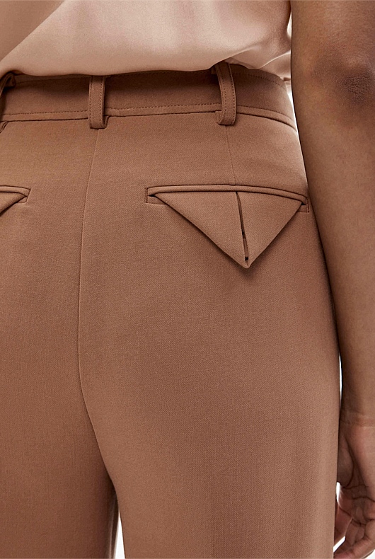 Classic Straight Leg Pant - Camel