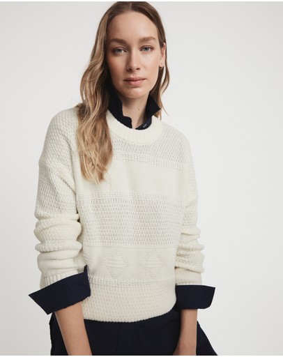 Witchery Textured Stitch Knit