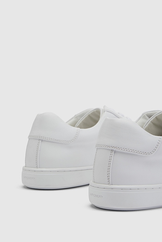 Marais Leather Sneaker - Pure White