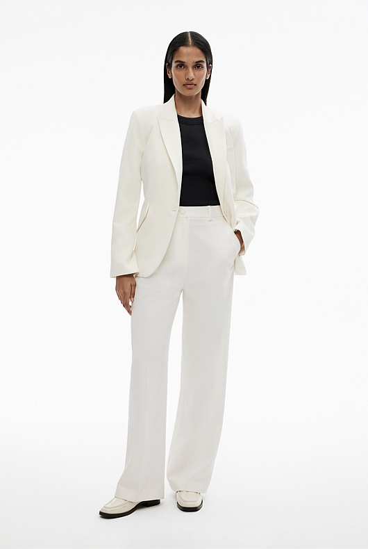 Classic Straight Leg Pant - Marshmallow