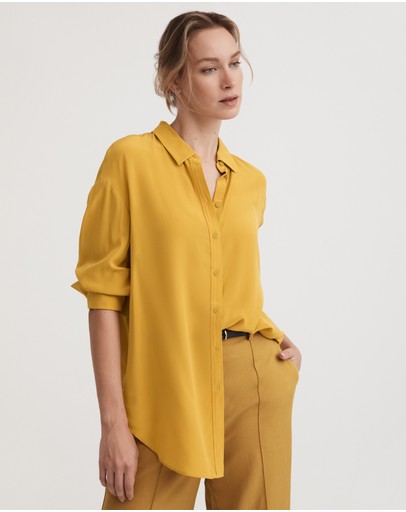 Witchery Relaxed Silk Shirt