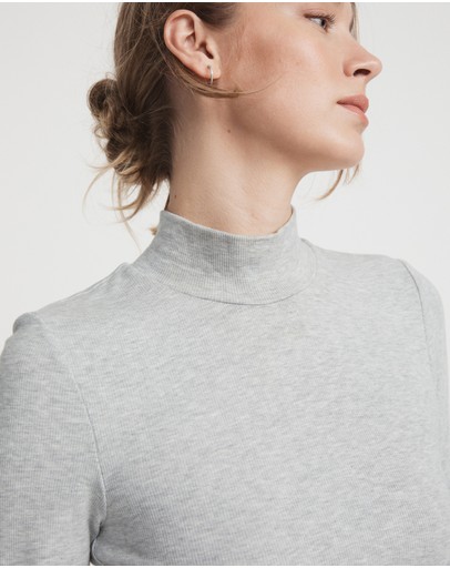 Witchery Rib Turtle Neck Top