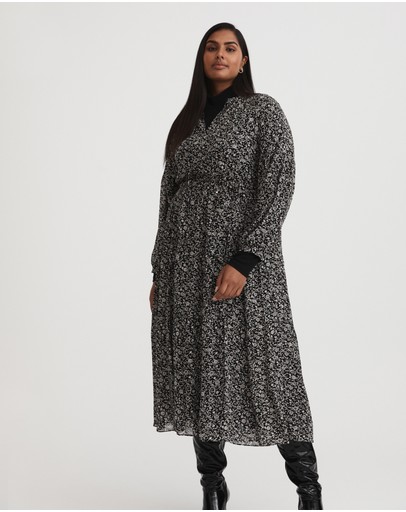 Witchery Foulard Print Boho Dress