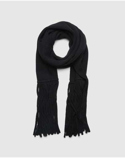 Witchery Tassel Knit Scarf