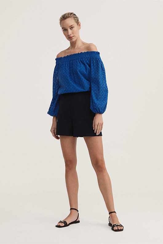 Structured Short - Regatta Blue