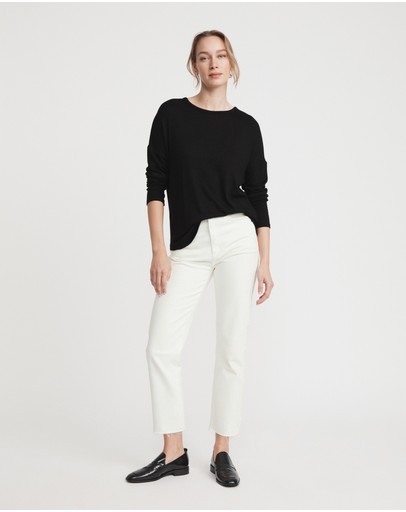 Witchery Drop Shoulder Long Sleeve
