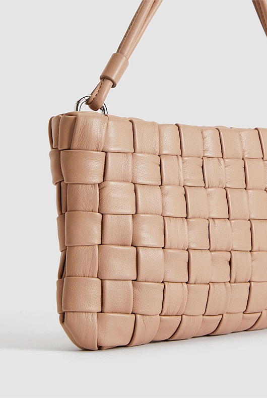 Woven Leather Sling - Acorn