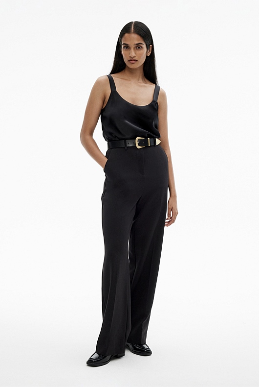 Classic Straight Leg Pant - Black