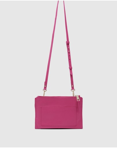 Witchery Caroline Smooth Leather Crossbody
