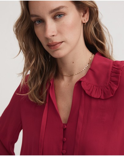 Witchery Collar Detail Blouse