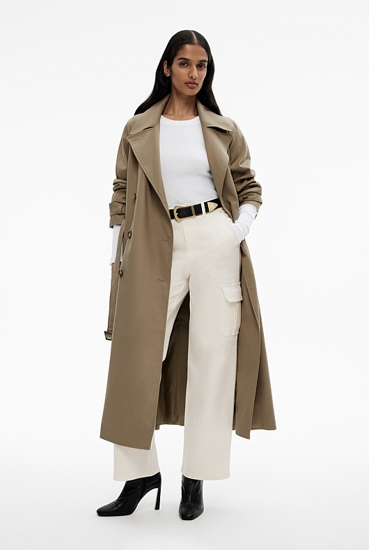 Long Sleeve Rib Top - Pure White