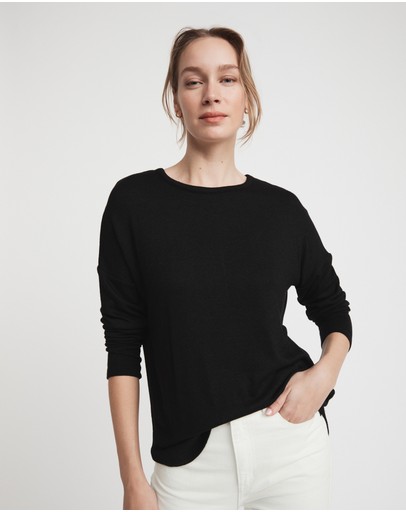 Witchery Drop Shoulder Long Sleeve