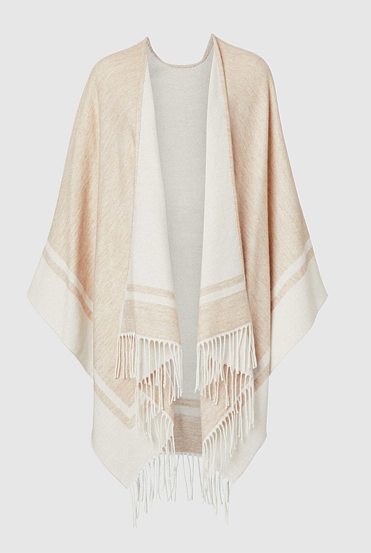 Stripe Wrap - Camel