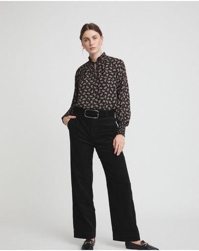 Witchery Mini Paisley Print Blouse