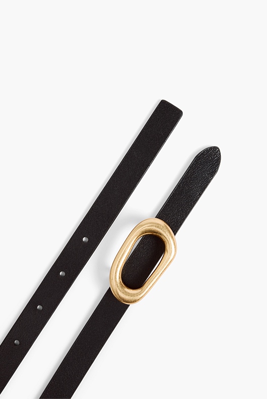 Organic Slim Belt - Black