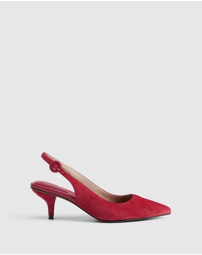 Witchery Gwen 65mm Suede Slingback