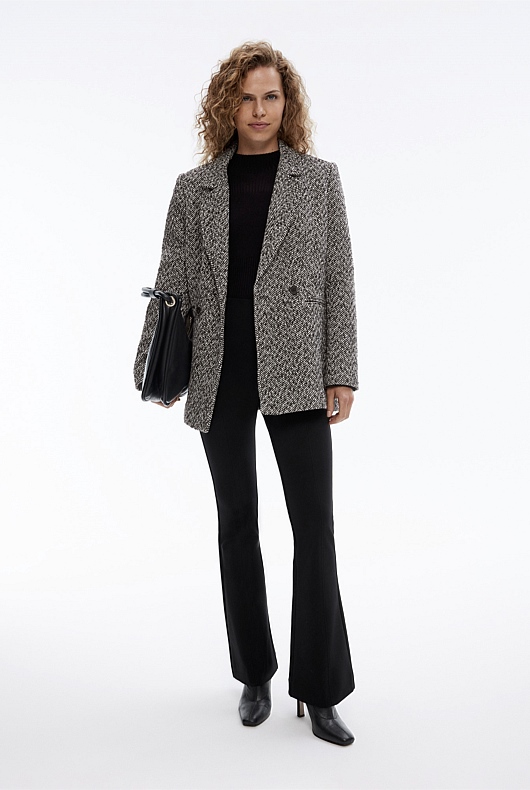 Ponte Kick Flare - Black