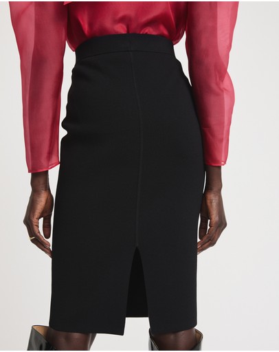 Witchery Crepe Knit Skirt