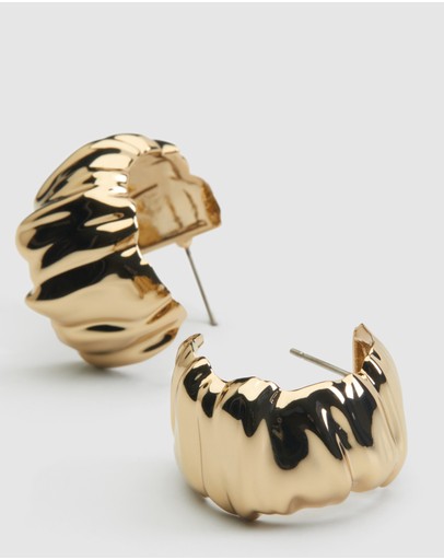 Witchery Textured Metal Hoops