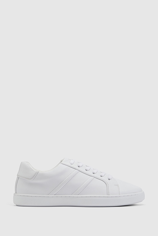 Marais Leather Sneaker - Pure White