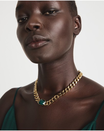 Witchery Crystal Chain Necklace