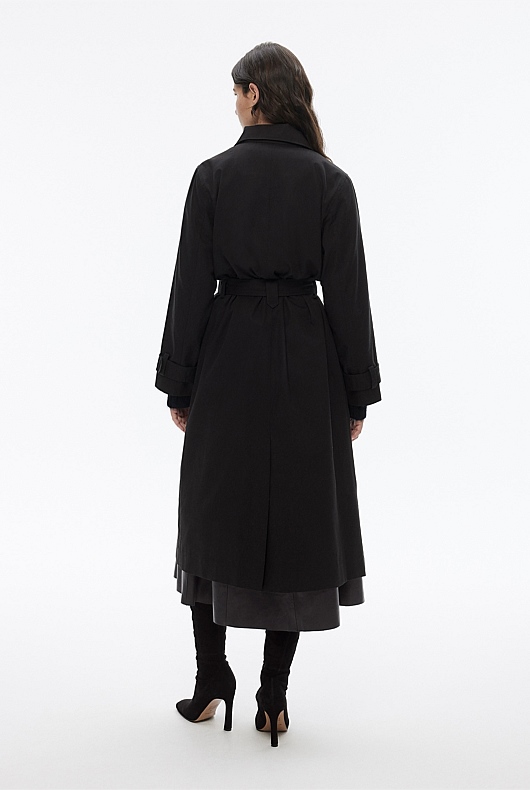 Classic Trench Coat - Black