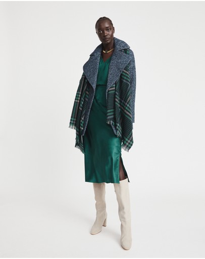 Witchery Viscose Dobby Pin Tuck Blouse