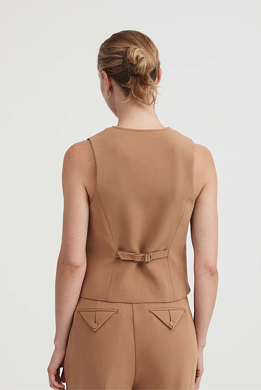 Classic Waistcoat - Camel