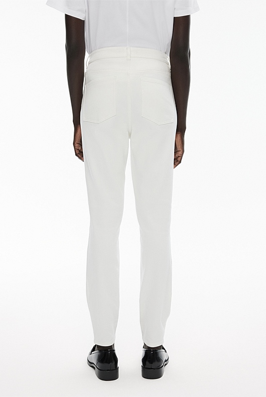 7/8 Skinny Jean - Parchment